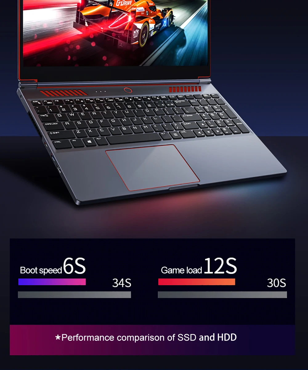 S6 laptop gamer Intel Core i9-13900HK RTX4050 6G 16.1 Inch 4800mah gaming laptop fingerprint DDR5 144 Hz lightweight laptops - Image 18