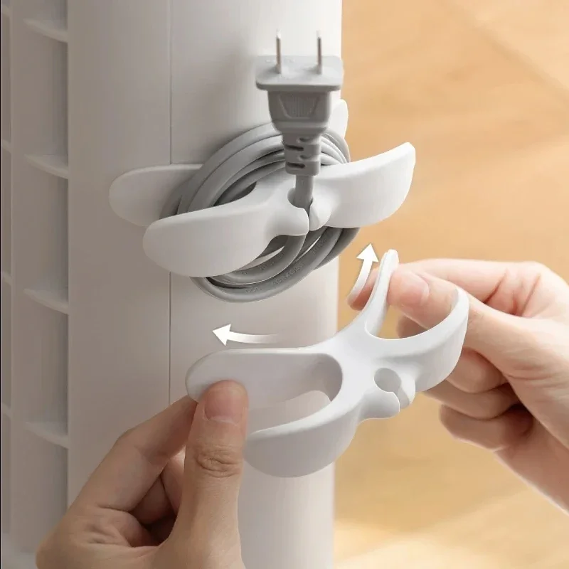 MAOYYE 6pcs/4pcs Cable Winder Cable Clip Holder Cable Organizer Easy To Install Multi-function Suitable For Kitchen Appliances - Image 5