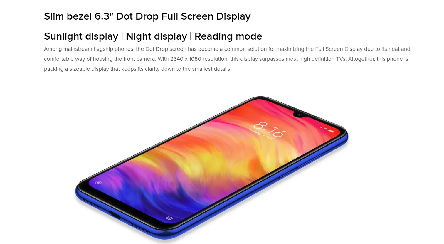 Xiaomi Redmi Note 7 PRO Original Smartphone 6GB 128GB Snapdragon 660AIE Android Mobile Phone 48.0MP+5.0MP Rear Camera cellphone - Image 4