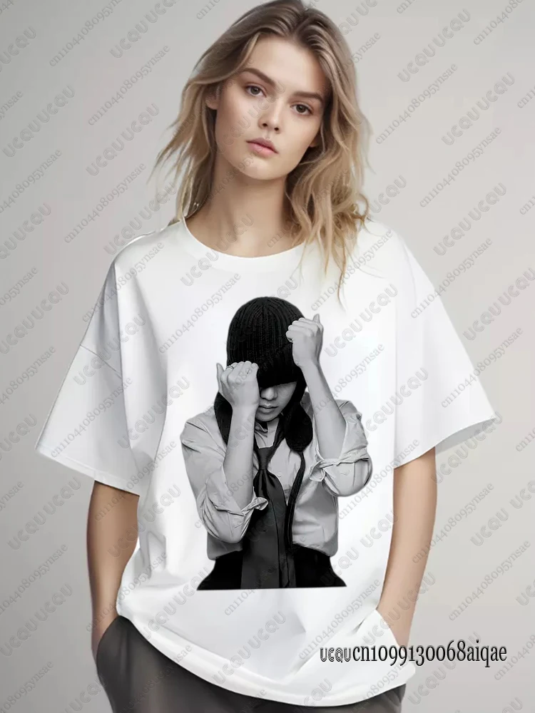 K-pop Famous Singer Polera Manga Corta Print T-shirts For Women 2026 World Tour Concert Fashion Harajuku Kawaii Y2K Clothing - Image 12