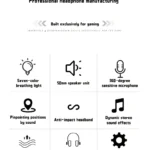 S7462b90cad024d808076b31b40601138e.webp A7 Headphones Wired Gaming Headset Earphones Music For computer With Mic Headset Stereo SVirtual Surround Bass LED Light Gamer