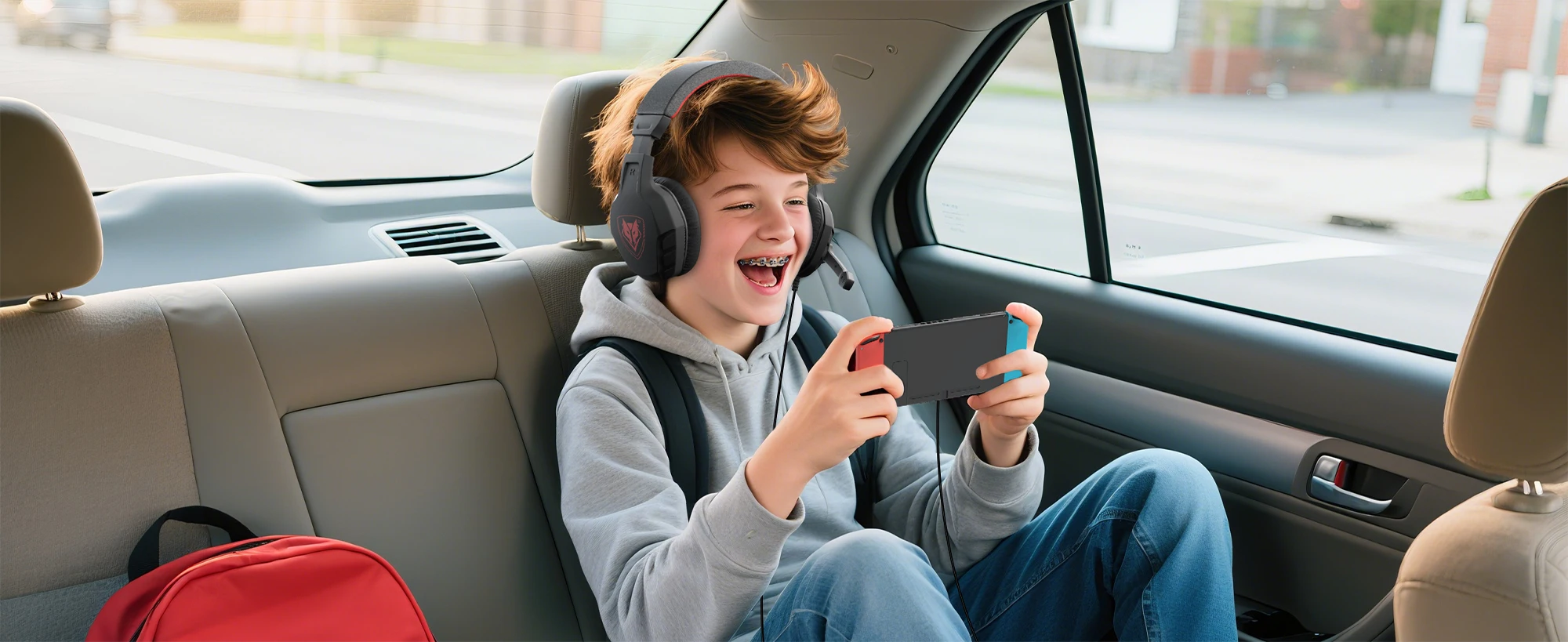 NUBWO U3 Gaming Headset with Mic Safe Volume Limited Kids Headphones for Switch 3.5mm Jack for NS,PS4,PS5,Xbox,Tablet,iPad - Image 19