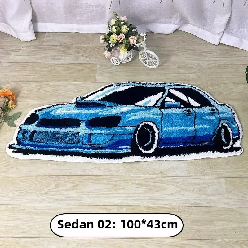 New home bedroom living room bedside coupe car plush carpet floor mat kitchen bathroom entry floor mat non-slip - Image 2