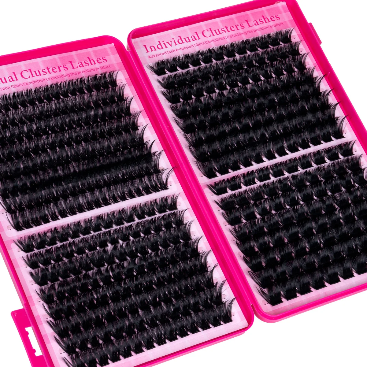 DIY Cluster Lash Large Capacity Mixed Lengths Curl Dense Eyelash Extension 3D Wispy Lash Suitable for Party and Stage Makeup - Image 4