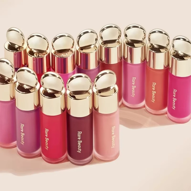 Rare Beauty Long-lasting Ultra-pigmented Liquid Blush Mistake-proof Seamless Airy Lightweight Worth Virtue Hope Joy Blush Makeup - Image 4