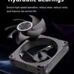 S897bcc5cb718447391fdf356899f9cbfS.webp Coolcirc DL-2 120mm ARGB Cooling Fan Modular Wireless Stackable Splicing 800-2000RPM PWM Silent for Gaming PC Case Water Cooler