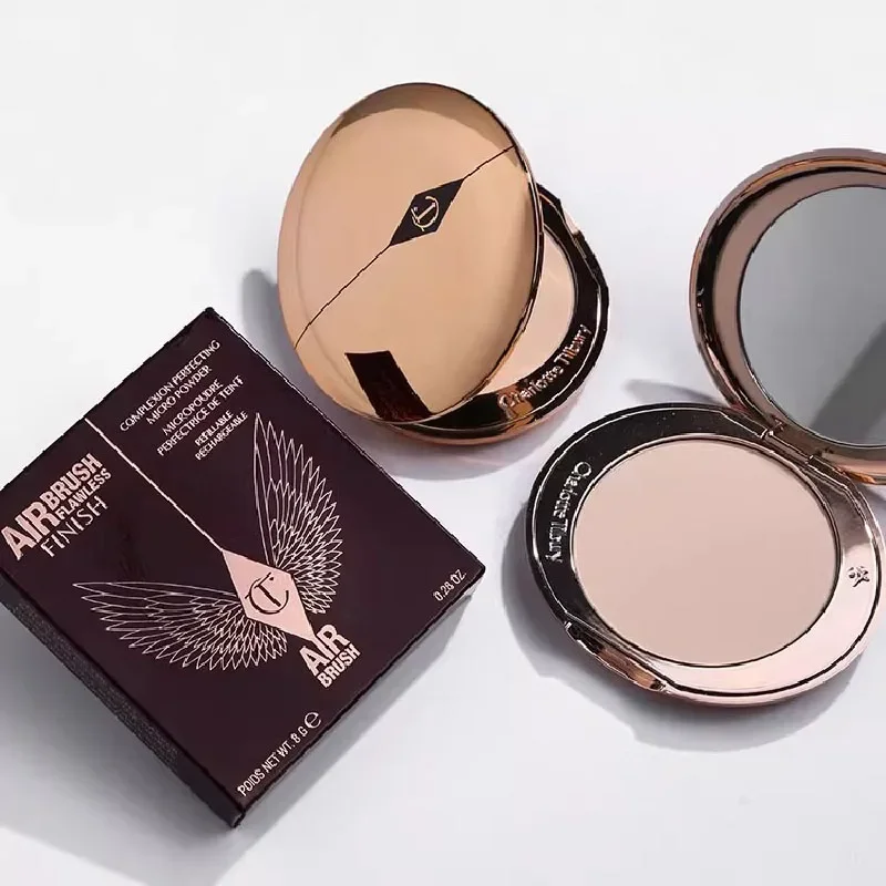Fashion The Original CT Set Pressed Powder Lasting Powder Soft Texture Beauty Tool Women Oil Control Makeup Setting Honey Powder - Image 2
