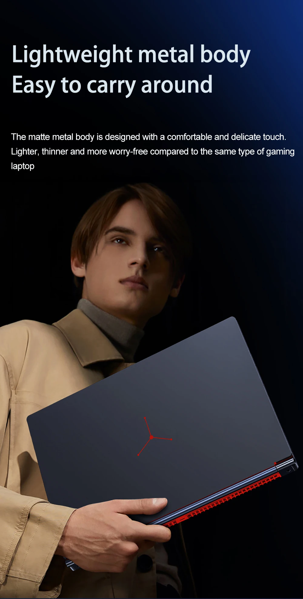 S6 laptop gamer Intel Core i9-13900HK RTX4050 6G 16.1 Inch 4800mah gaming laptop fingerprint DDR5 144 Hz lightweight laptops - Image 21