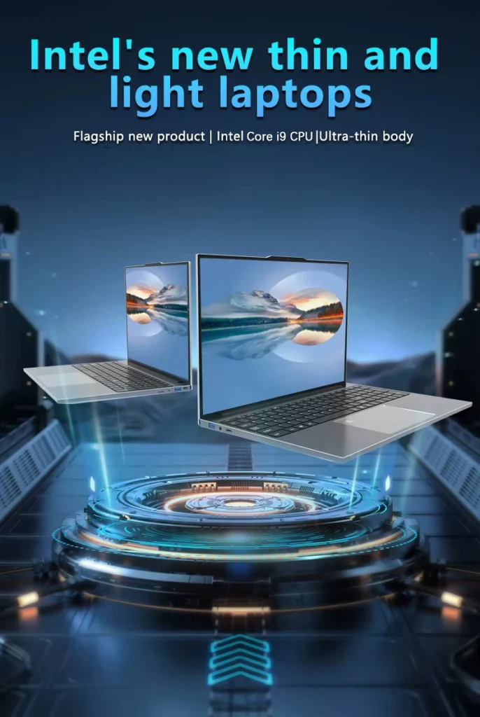 S98c56eabd5a54eb98984c2657b14d65cW.webp Windows 11 Pro 15.6" Ultra Slim Laptop intel Core i9-9900U 16GB RAM 1/2TB SSD Fingerprint Unlock Office game Backlight Laptop