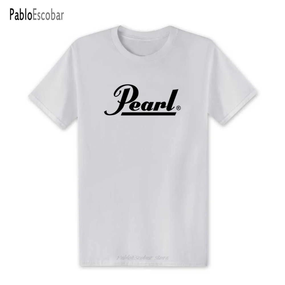 Fashion Drums Brand Men T Shirts Summer New Pearl T Shirt O-neck Short Sleeve Cotton Music T-shirts Top Tees - Image 10
