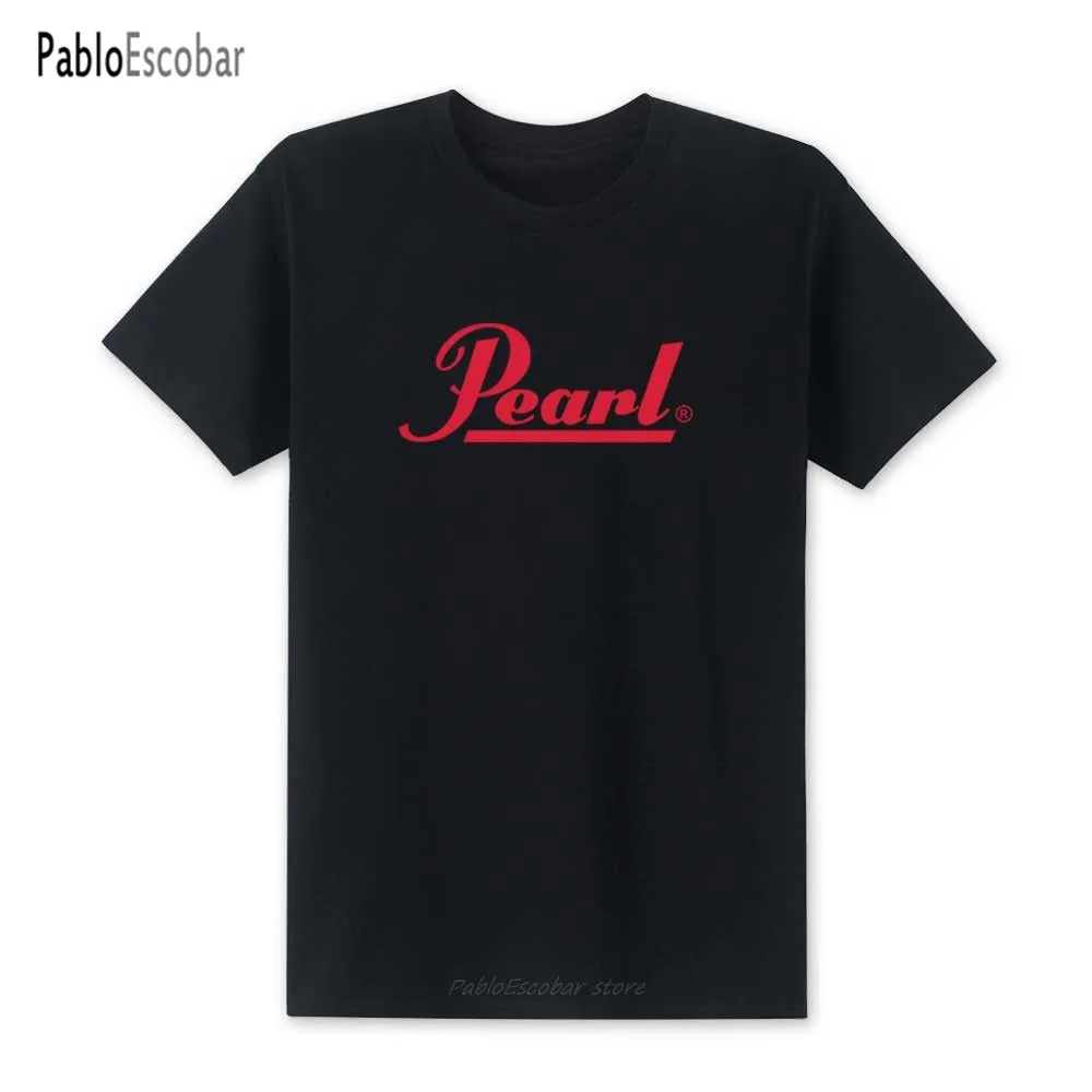 Fashion Drums Brand Men T Shirts Summer New Pearl T Shirt O-neck Short Sleeve Cotton Music T-shirts Top Tees - Image 8