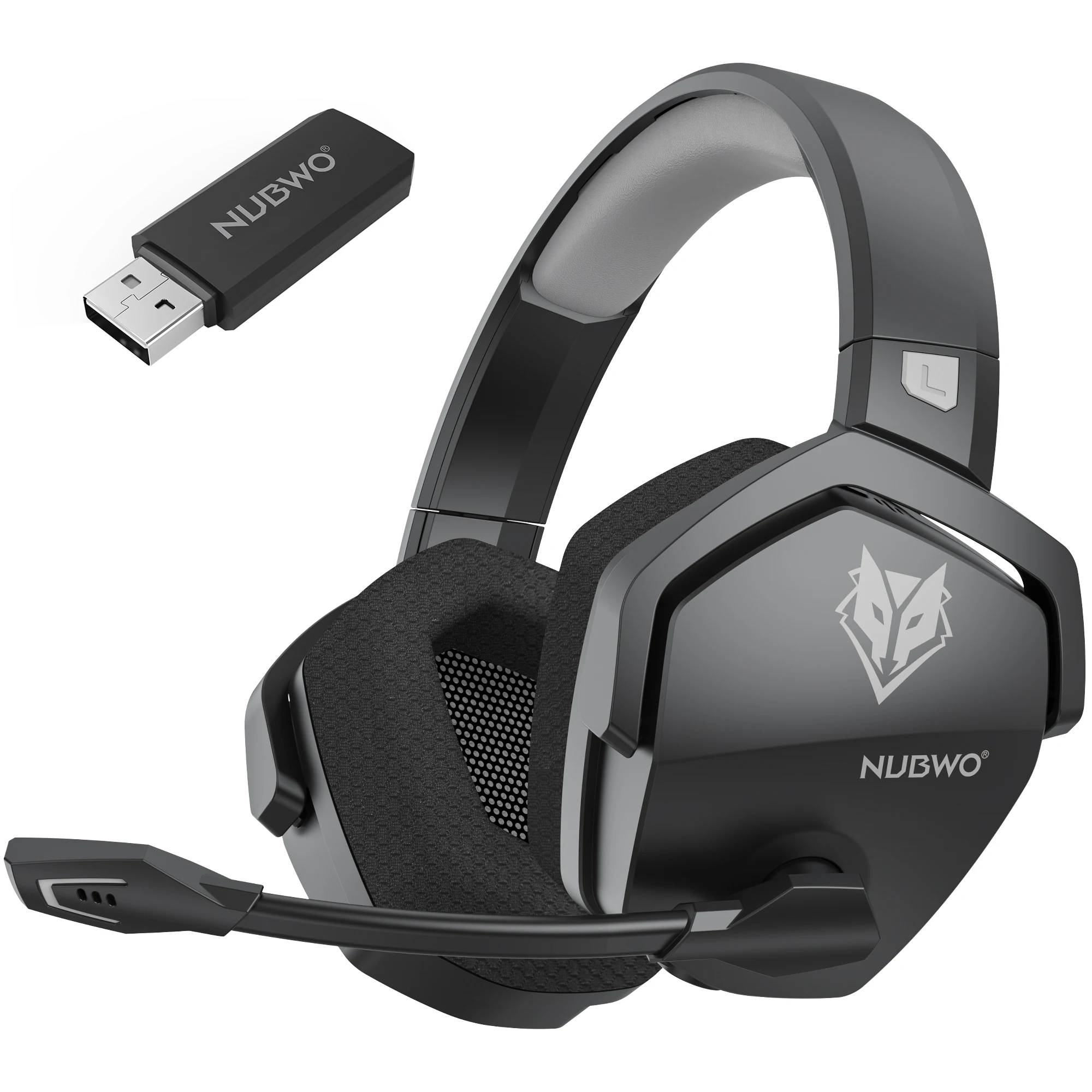NUBWO G06 2.4G Dual Wireless Gaming Headset 5ms Low Latency 7.1 Surround ENC Mic For PC PS4 PS5 Gaming Bluetooth Headphones - Image 15