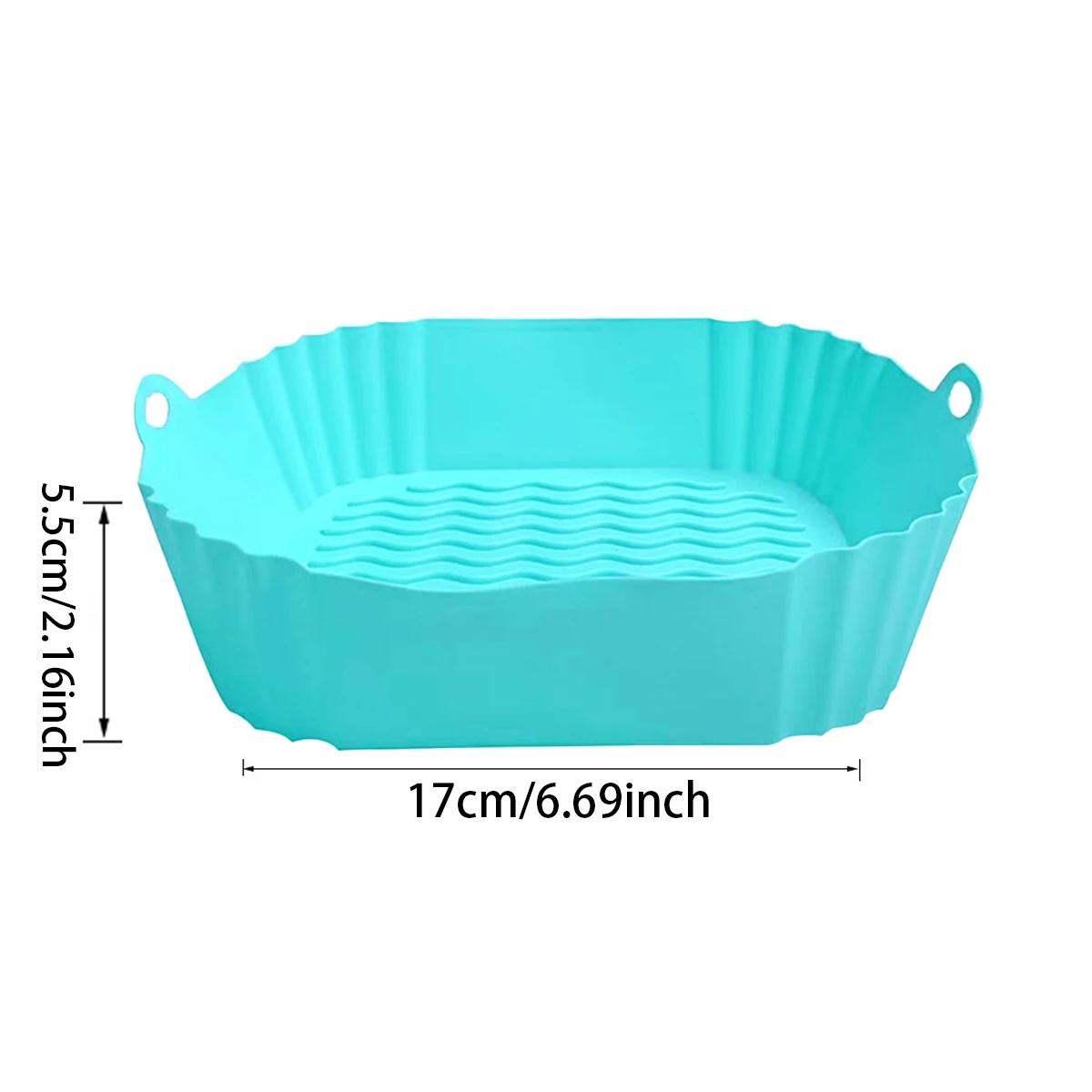 Silicone Air Fryer Liners Pot,Airfryer Basket Cooking Gadgets ,Reusable Baking Tray Non-stick Pizza Pan Oven Kitchen Accessories - Image 17