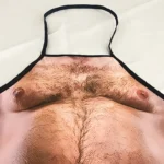 Sb4f2a480b1574911ae0e13e3493b939dW.webp Beer Belly Printed Men's Kitchen Apron - Polyester Material, Woven, Suitable for Barbecue and Party