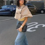 Sb59daa62973b4441bdcbdf45b5f078c20.webp Casual Solid Women's Cope Turn-Down Collar Double Button Solid Lady Cloak 2026 Spring Summer Fashion Female Street Crop Tops New