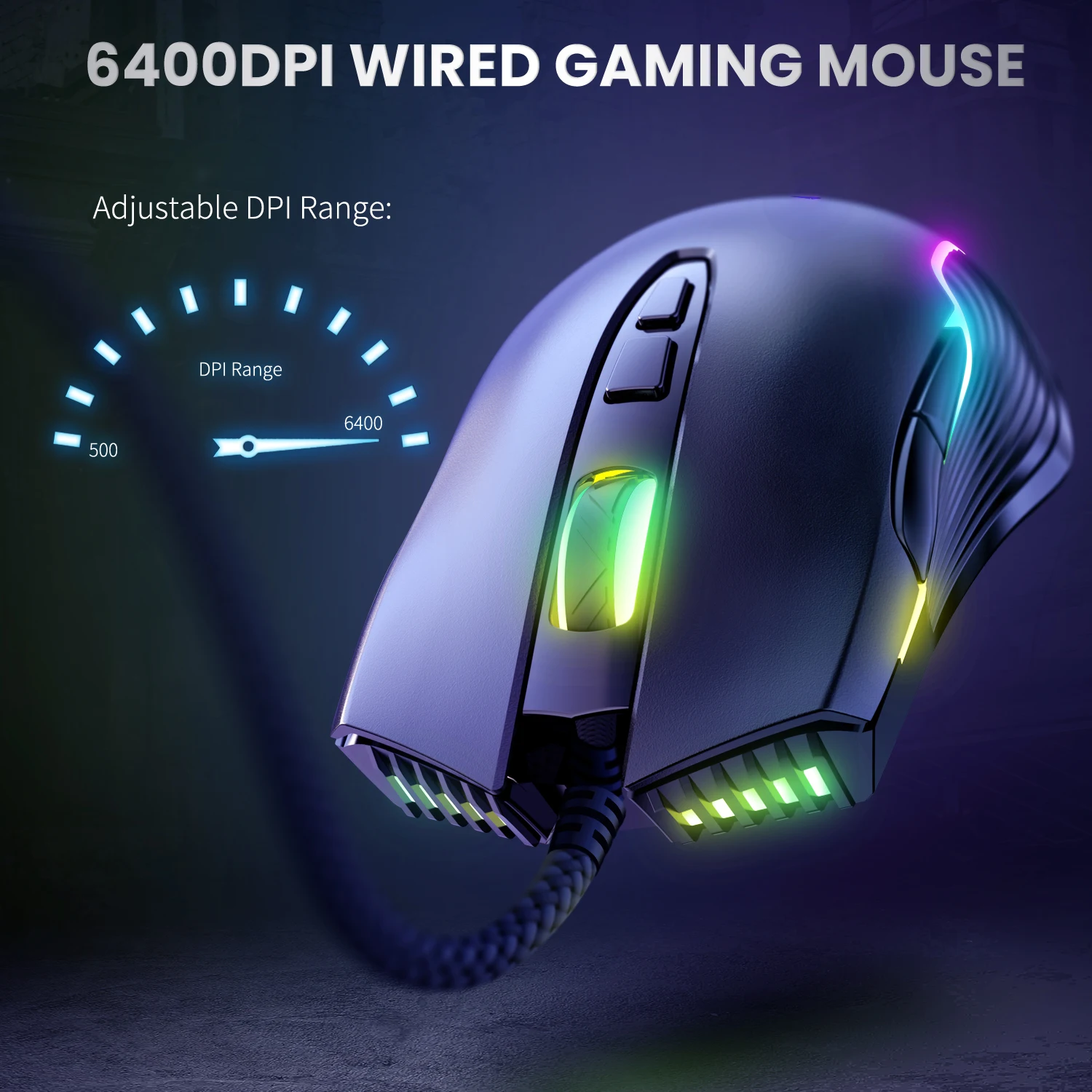 ONIKUMA Professional Gaming Headset Gaming Set RGB Lighting Mouse or Keyboard or Headset Stand or Wired Headset - Image 13