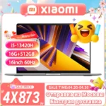 【Moscow Warehouse】Xiaomi RedmiBook 16 2024 New i5-13420H/13500H/12450H 16G 512G 16inch Screen JYU4577CN/JYU4585CN/JYU4614CN