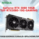 Sc6638bfa5e194de6a4512c6b531939edy.webp ASUS RTX 3080 10GB placa de vídeo NVIDIA TUF RTX3080 10G GAMING GDDR6X 320bit gpu PCI-E 4.0 8+8pin HDMI DP PSU850W graphics card