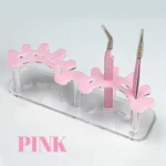 Sc8e330fe60a64653b4c675ba5bf6de98J.webp Acrylic Eyelash Tweezers Storage Rack Tweezer Organizer Holder Stand Eyelash Extension Tools Makeup Beauty Shelf 8 Holes