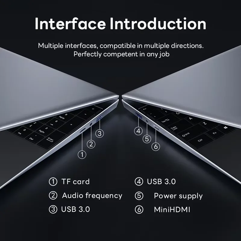 Intel Core i9-10980hk 14.1” Gaming i9 Laptop Windows 11 16GB RAM 1/2TB M.2 SSD Laptops 4K HD Gaming Notebook PC - Image 6