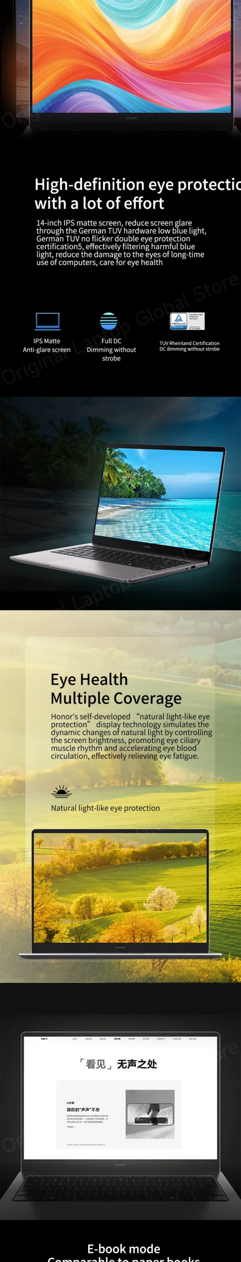 Honor Laptop X14 Combat Edition 2025 14-inch 13th Gen Core i5 13420H 16GB 512GB/1TB/2TB 60Hz IPS Screen Thin & Light Laptop - Image 11