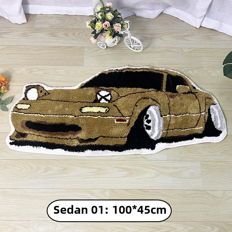 New home bedroom living room bedside coupe car plush carpet floor mat kitchen bathroom entry floor mat non-slip - Image 8