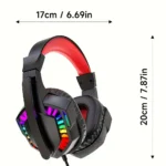 Scde40325e31d4fbc8d3653ec3b788968n.webp A66,Wired headphones, gaming headphones, computer headphones, music, video, movies, online courses, and conference headsets
