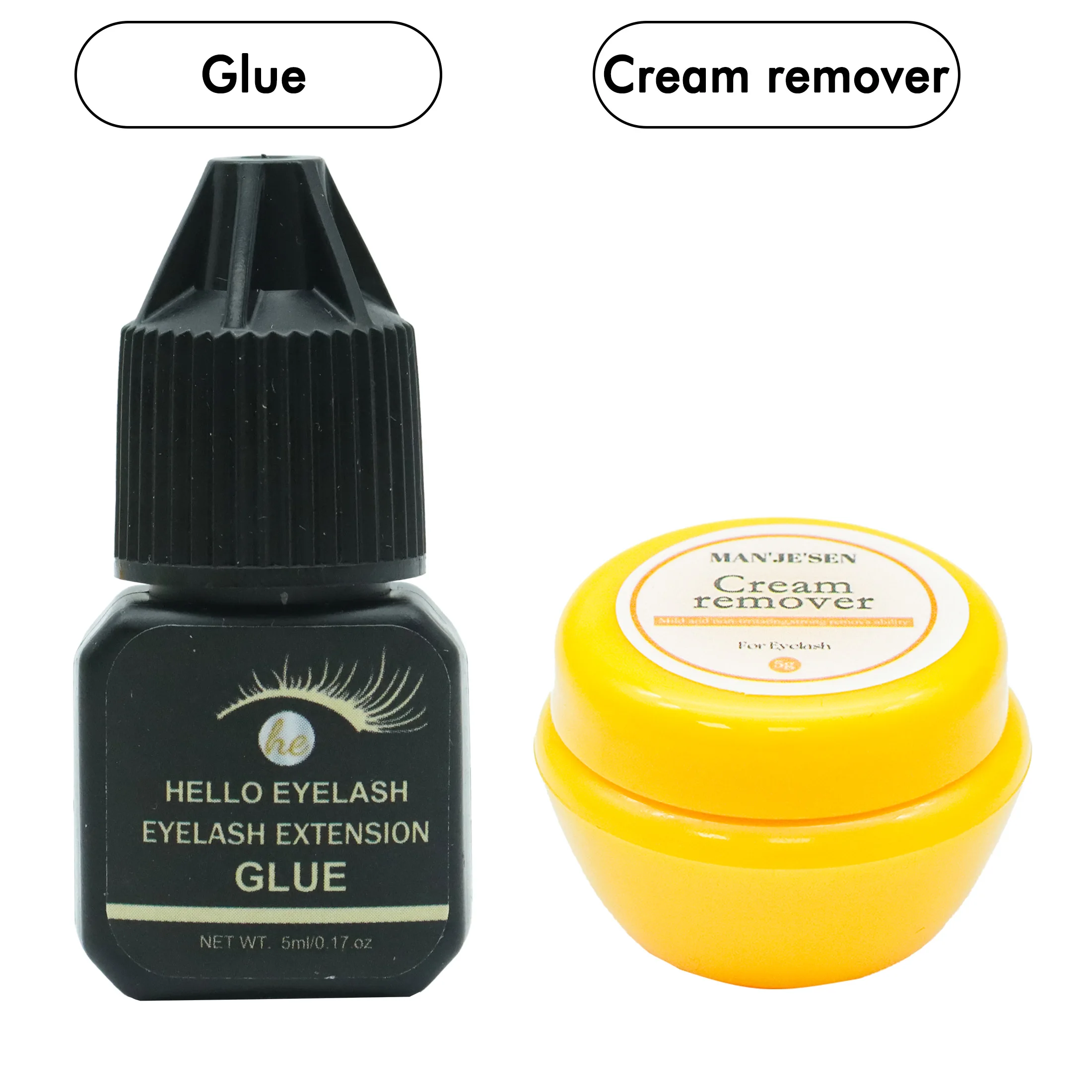 Pegamento para extensiones de pestañas postizas de visón, 5 ml, secado rápido, fuerte, con retención de 7 a 14 días y bajo olor, para usar en casa. - Image 9