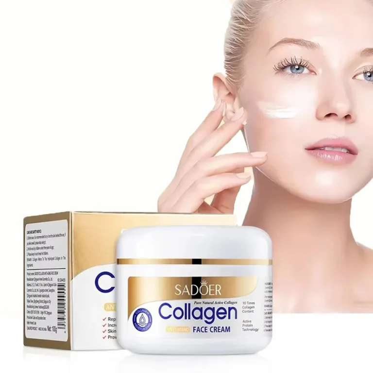 SADOER Collagen Firming Face Cream Skincare Moisturizing Hydrating Beauty Face Creams Faical Cream Beauty Face Skin Care Product