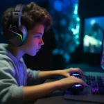 Sd760904375914eec9b3ed262976f5795K.webp Wired Gaming Headset Microphone Boom Free Calling For Listening To Music And Playing Games Wired Earphone Headset