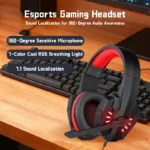 Sdbcd9378efcb4048919f5aa4f8252f12b.webp A7 Headphones Wired Gaming Headset Earphones Music For computer With Mic Headset Stereo SVirtual Surround Bass LED Light Gamer