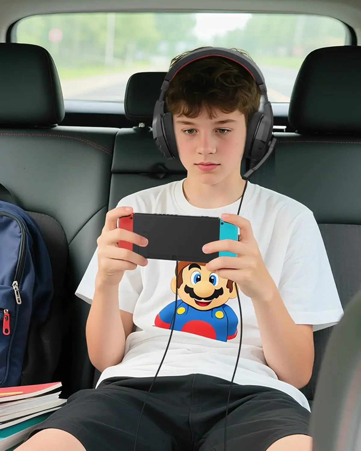 NUBWO U3 Gaming Headset with Mic Safe Volume Limited Kids Headphones for Switch 3.5mm Jack for NS,PS4,PS5,Xbox,Tablet,iPad - Image 5