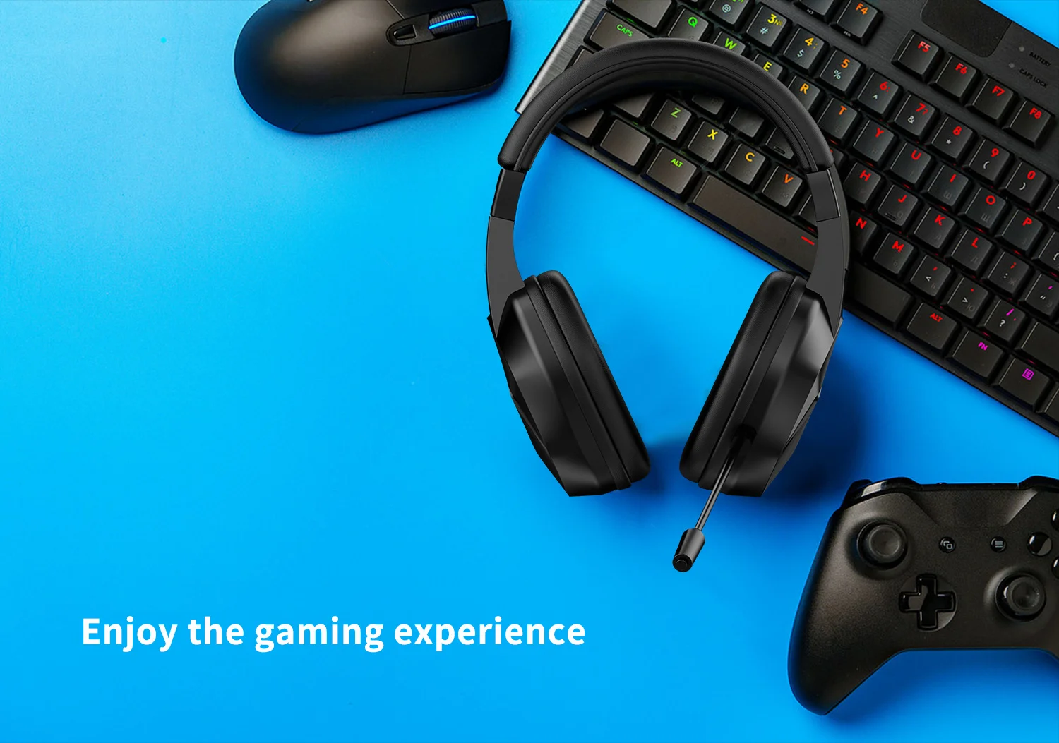 Wired Gaming Headset Microphone Boom Free Calling For Listening To Music And Playing Games Wired Earphone Headset - Image 12