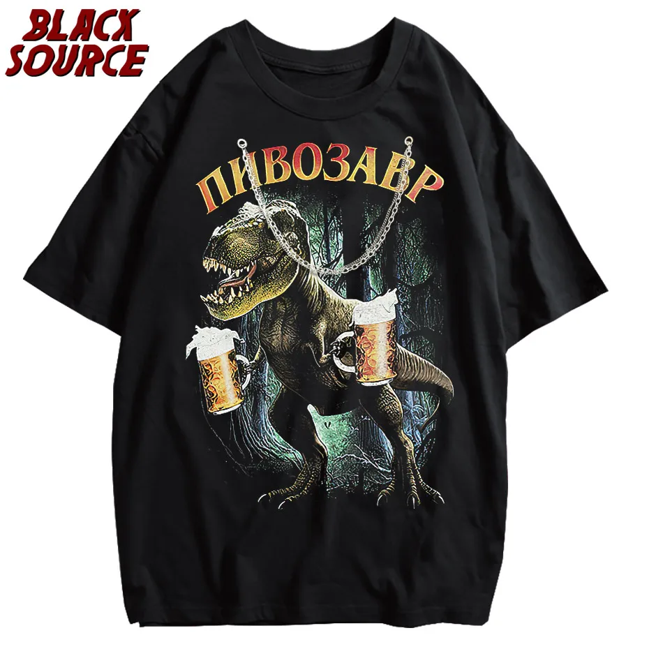 Men's T-Shirt With Pivosaurus Print casual Tshirt Unisex Tops Tee - Image 2