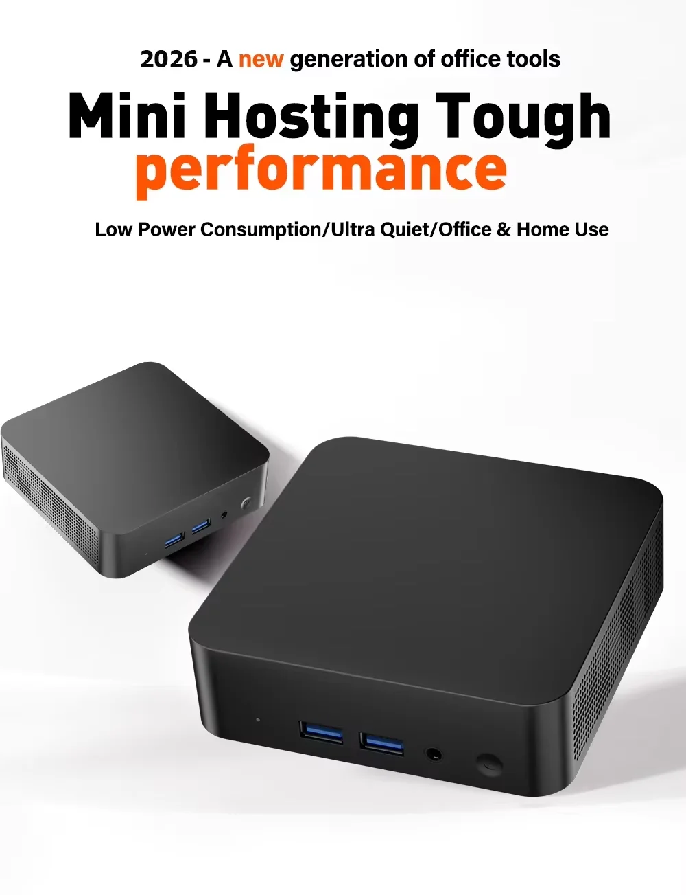 Brand New Mini PC Intel Core i9-8950HK 16GB RAM 1/2TB SSD Bluetooth 5.2 WiFi6 1000M Ethernet Windows 11 Gaming Office PC - Image 2
