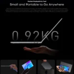 CHUWI MiniBook X 2-in-1 Touch Screen Laptop Intel N150 16GB LPDDR5 512G SSD 10.51"1920x1200 FHD Resolution Ultra-thin Notebook
