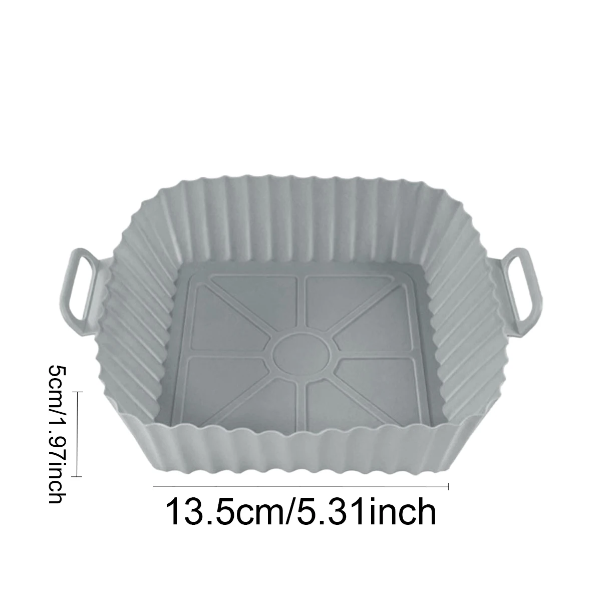 Silicone Air Fryer Liners Pot,Airfryer Basket Cooking Gadgets ,Reusable Baking Tray Non-stick Pizza Pan Oven Kitchen Accessories - Image 7