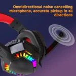Se9202a456ccd4a5ea758a3a2e8455827q.webp A66,Wired headphones, gaming headphones, computer headphones, music, video, movies, online courses, and conference headsets