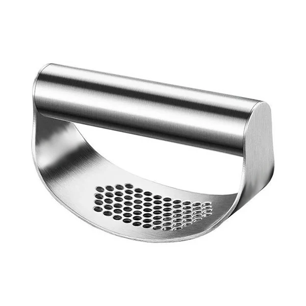Prensa de ajos manual de acero inoxidable mejorada para ajo y jengibre, trituradora de ajo y jengibre, herramientas para picar ajo y utensilios de cocina. - Image 7