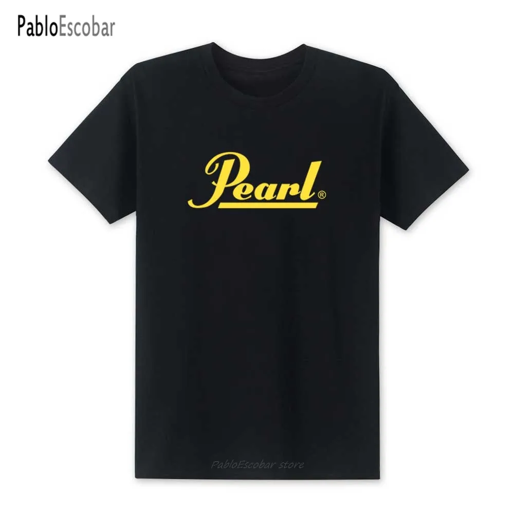 Fashion Drums Brand Men T Shirts Summer New Pearl T Shirt O-neck Short Sleeve Cotton Music T-shirts Top Tees - Image 9