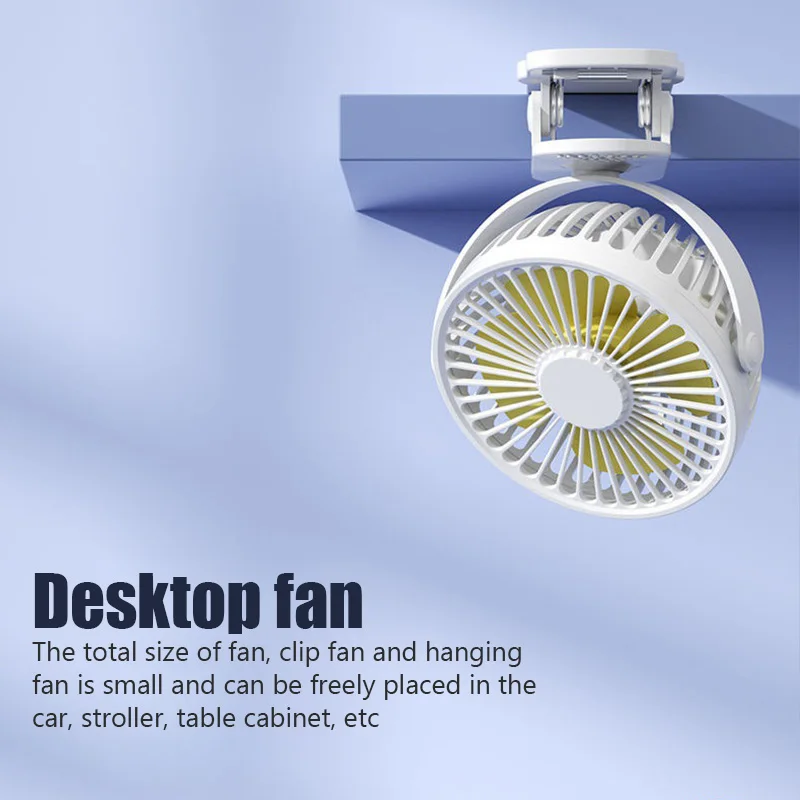 Portable Mini Hand Clip Fan USB Quiet Desktop Electric Fan High Quality Student Dormitory Small Cooling Ventilador fan Air Coole - Image 6
