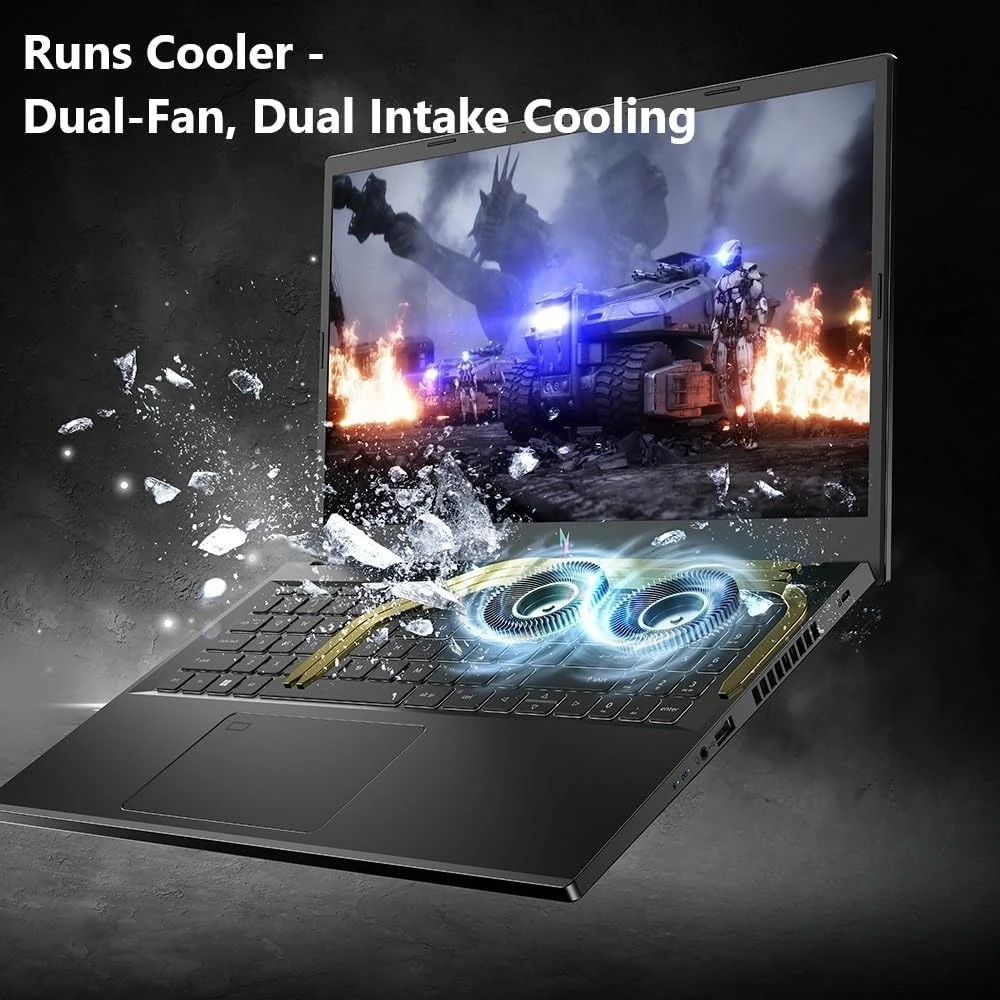 Gaming Laptop Core i5 13420H Processor NVIDIA GeForce RTX 4050 15.6 Inch FHD 144Hz Display 8GB DDR5 512GB SSD WiFi 6 - Image 5