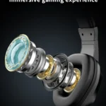 Sfb0c25e329b8459b903745629748fbc6d.webp Wired Gaming Headset Microphone Boom Free Calling For Listening To Music And Playing Games Wired Earphone Headset