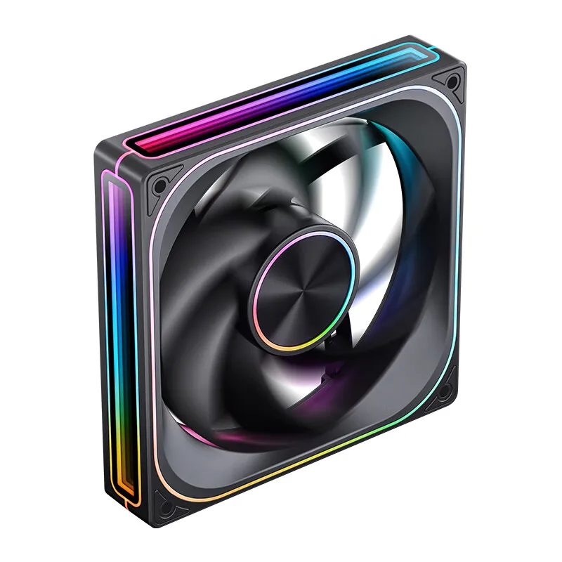 JONSBO ZA-140/420 Case Cooling Fan 140mm ARGB 3 Connected Bodies PWM Quiet Fan Replaceable Fan Blades - Image 14