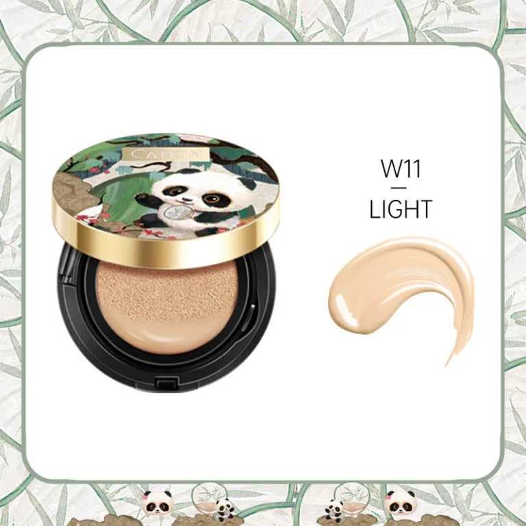 Sfcc0a7b2170f47fe9c358df094a94516y.webp CATKIN Panda Land Full Coverage Cushion Fondation, Breathable Hydrating Nourishing Poreless Face Makeup Save for Sensitive Skin