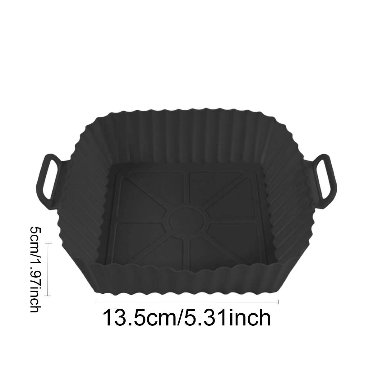 Silicone Air Fryer Liners Pot,Airfryer Basket Cooking Gadgets ,Reusable Baking Tray Non-stick Pizza Pan Oven Kitchen Accessories - Image 13