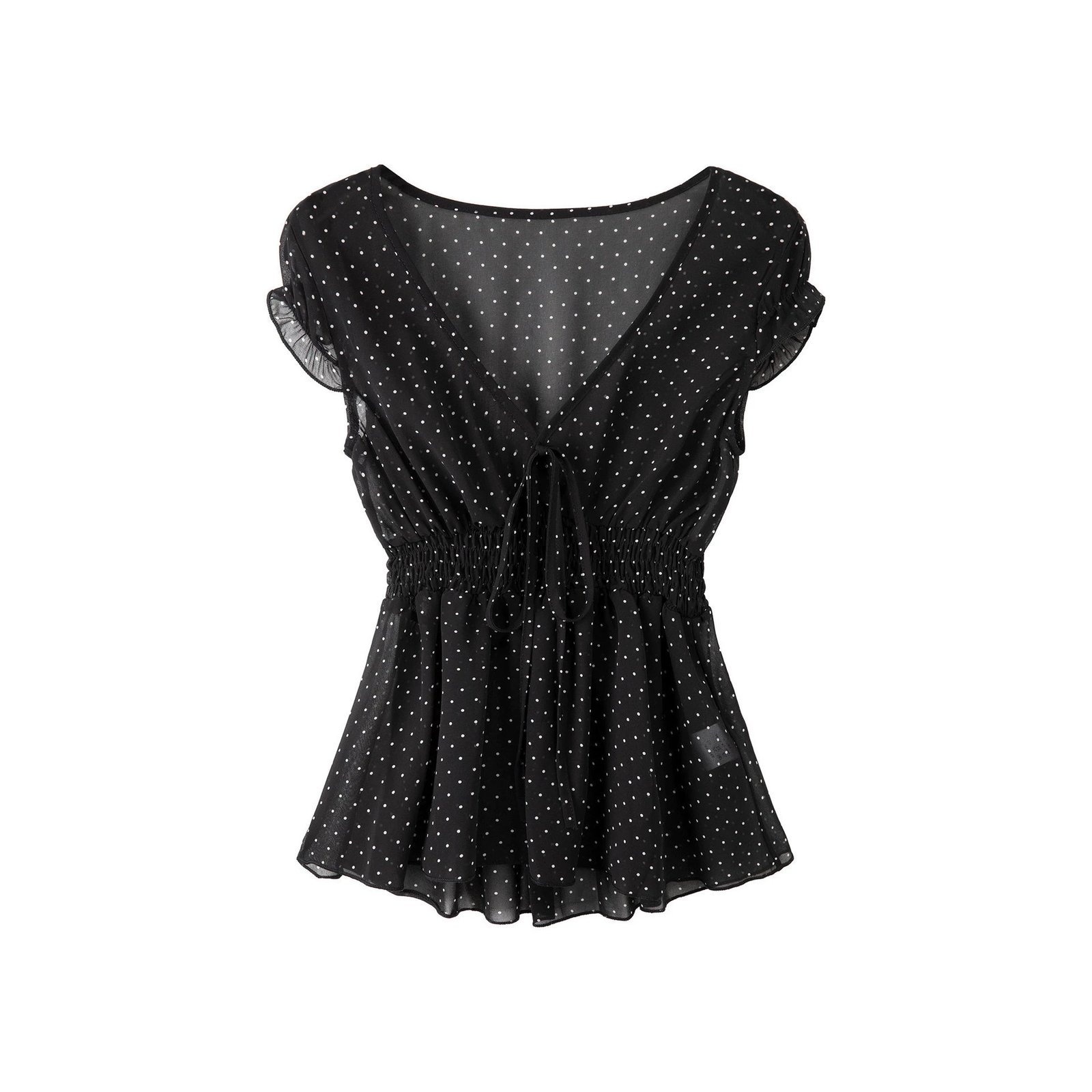 Fashionable And Sexy Polka-dot T-shirt For Women - Image 5