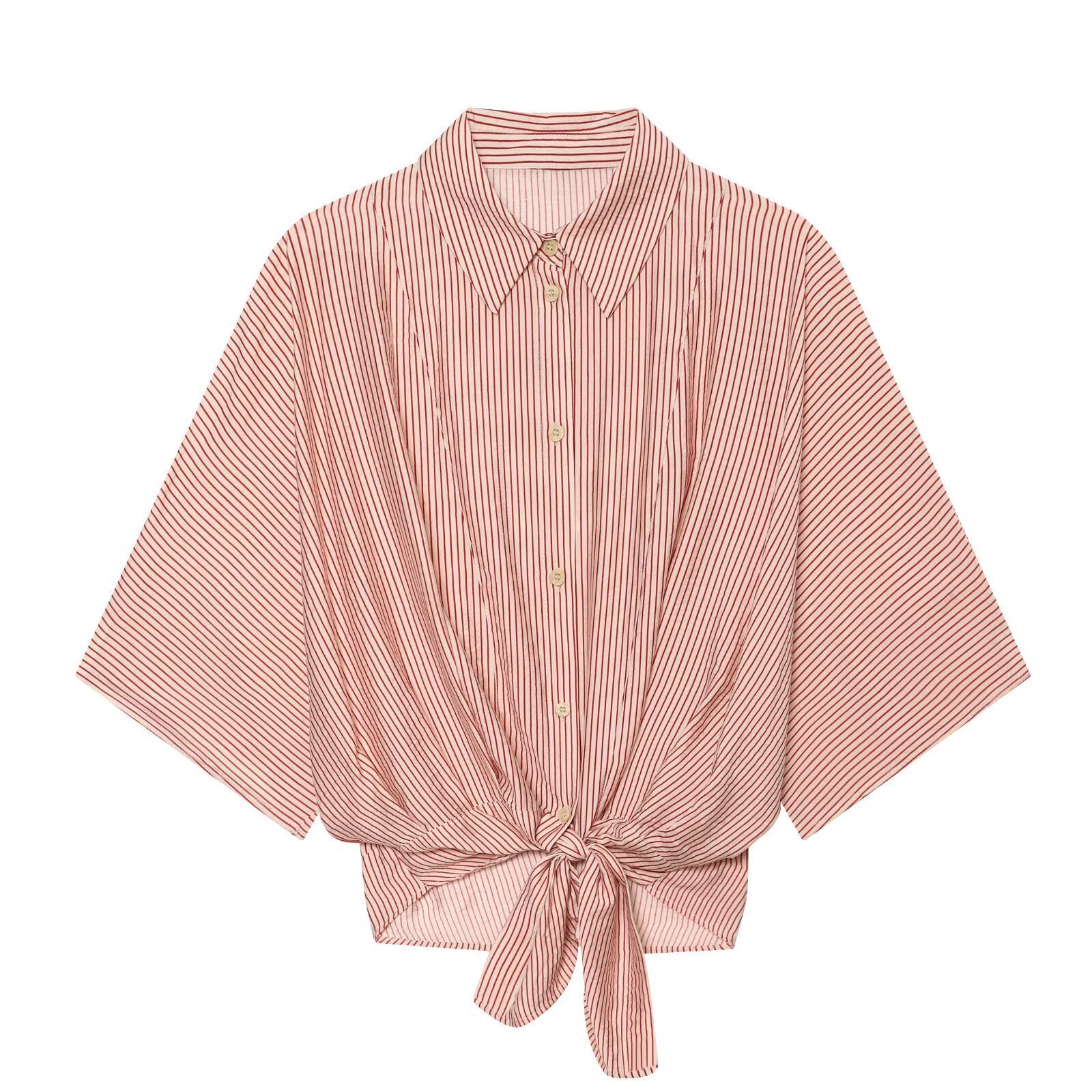 New Stylish And Versatile Striped Casual Long-sleeve Top - Image 5