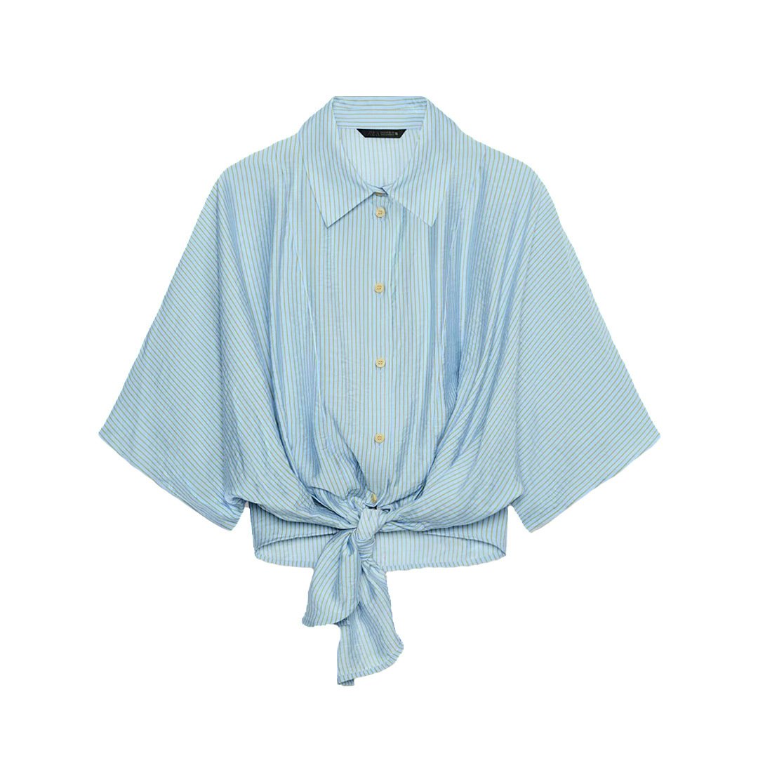 New Stylish And Versatile Striped Casual Long-sleeve Top - Image 7