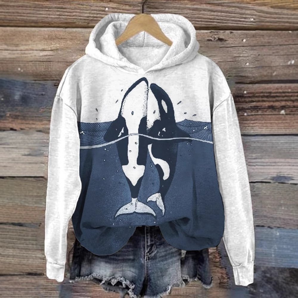 New Womens Pullover Long-sleeve Top With 3D Digital Print - Image 5